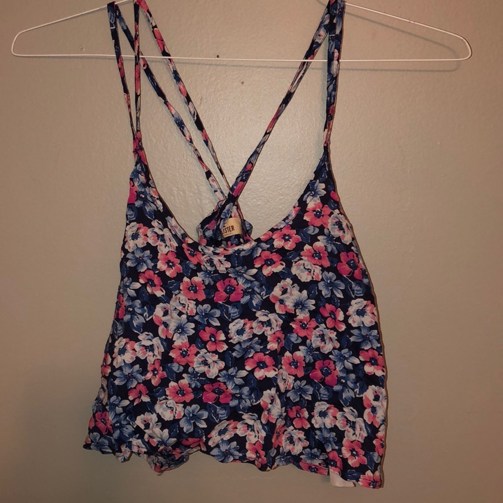 Hollister Floral Crop Top